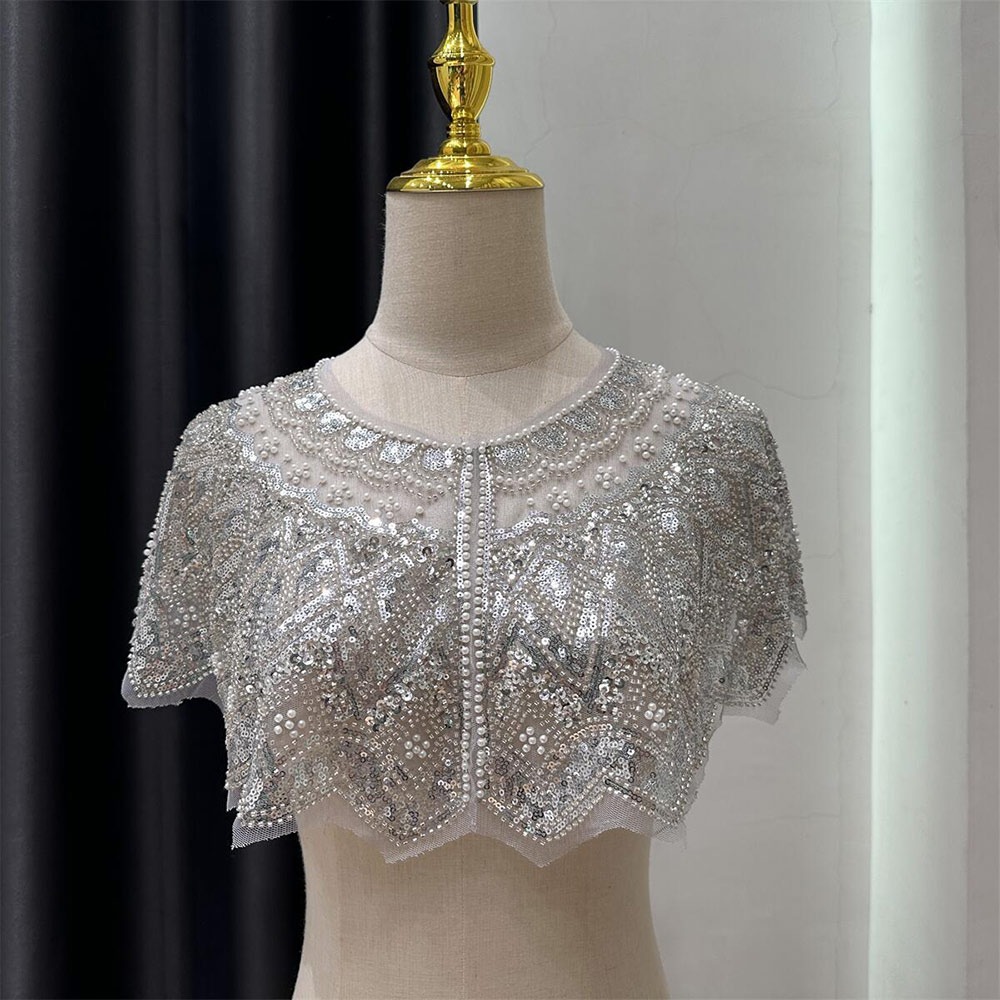 Women'S Fashion Of The 1920S - Xale Vintage com Lantejoulas e Miçangas