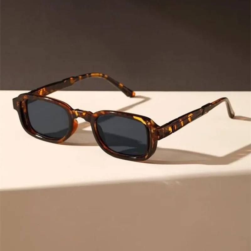 Women'S Fashion Eyewear - Óculos de Sol Retangulares Luxuosos para