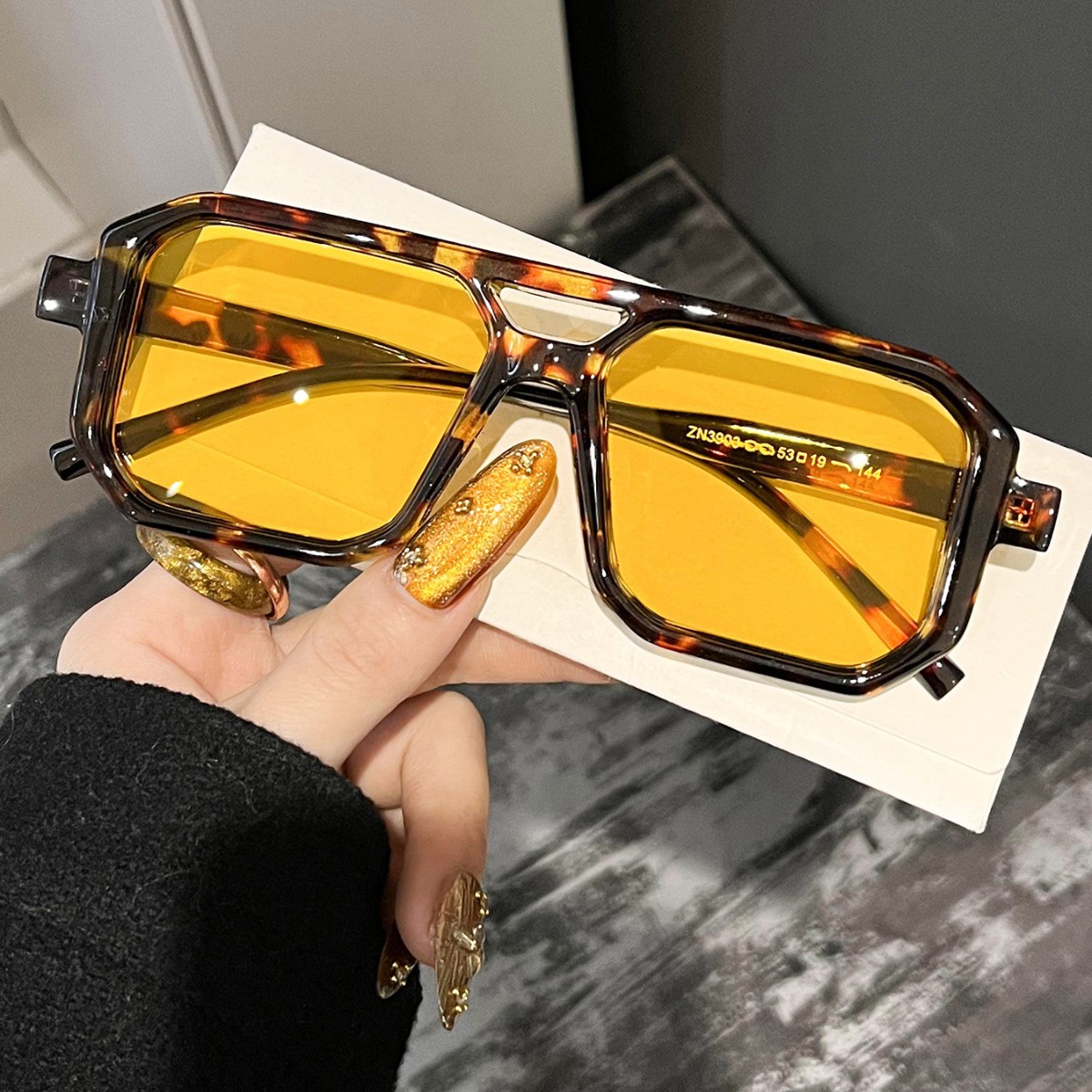 Women'S Fashion Eyewear - Novos Óculos de Sol Retrô Quadrados