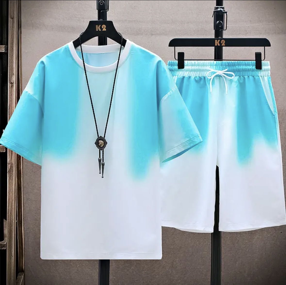 Women'S Fashion Tops - Novo conjunto de verão em seda