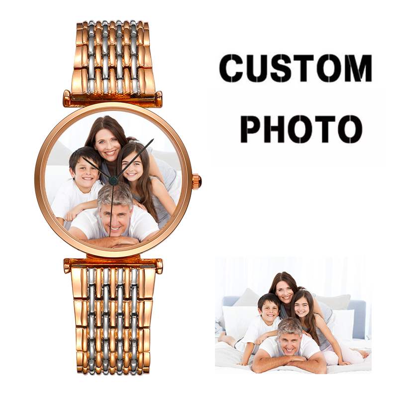 Fashion Women Watch - Relógio feminino com mostrador personalizado, imagem