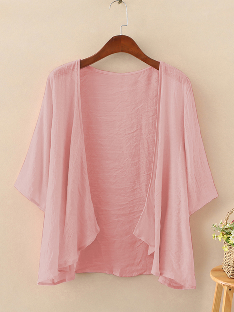 ZANZEA-Tops de túnica fina fem - Kimono Cardigan Women avaliação e preço
