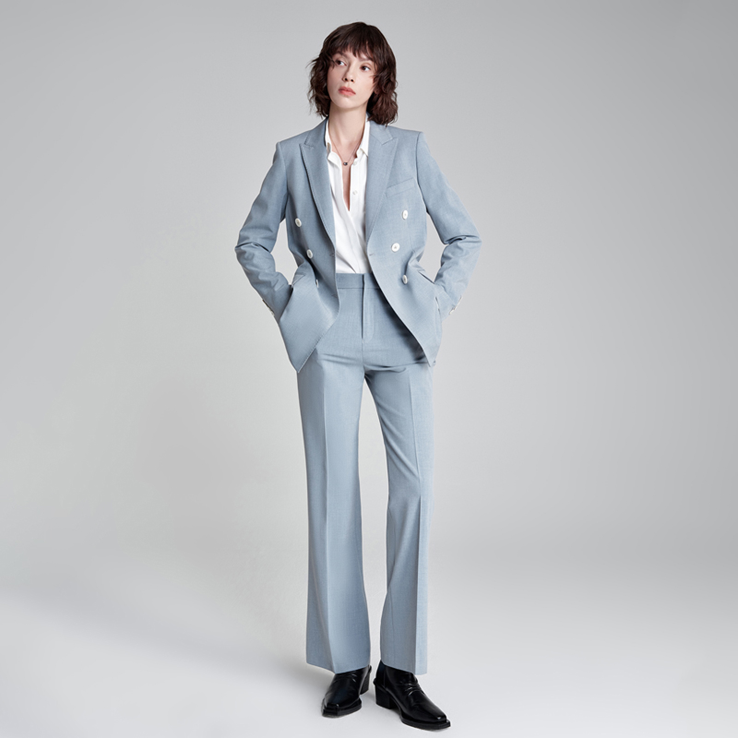 Allingentle feminino pantsuit  - Women'S Fashion Blazer avaliação e preço