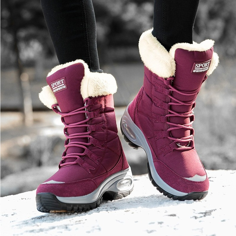 Botas de neve femininas de alt - Women'S Fashion Hiking Boots avaliação e preço