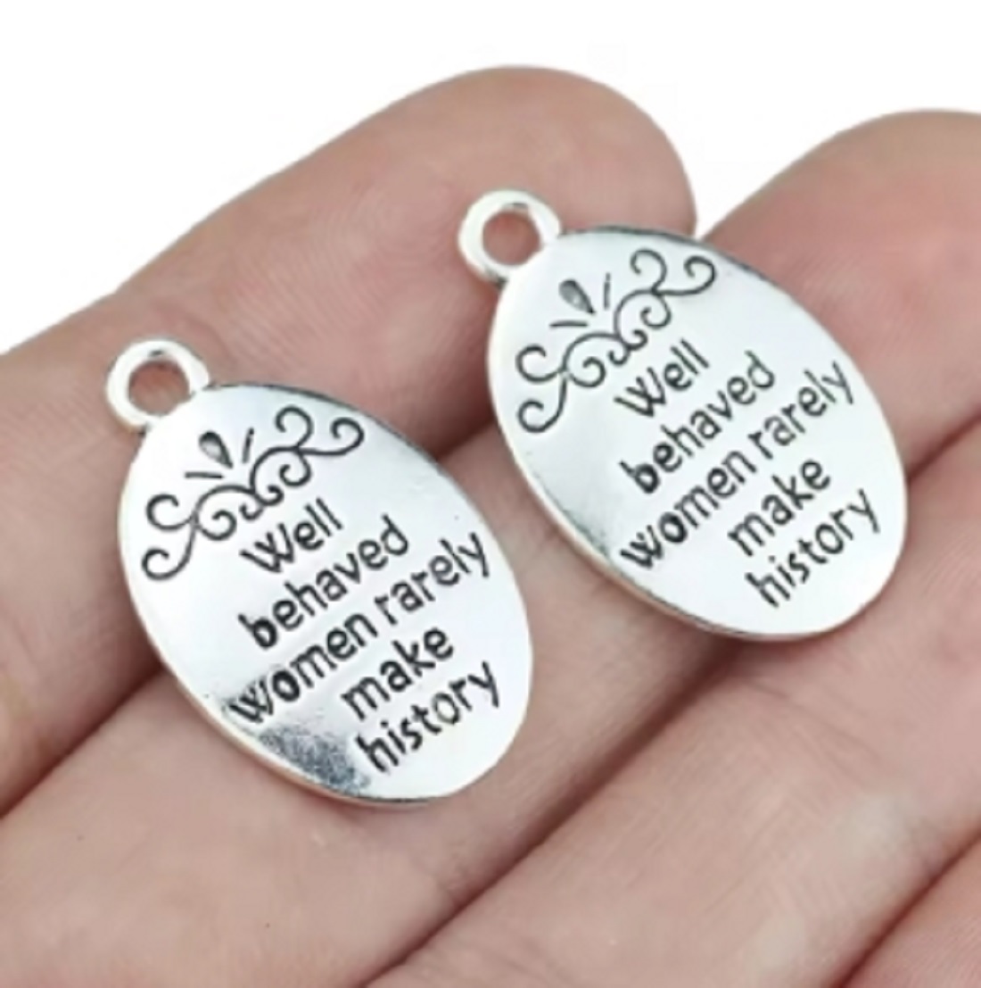 10 pçs/lote oval antigo banhad - Women Fashion History avaliação e preço