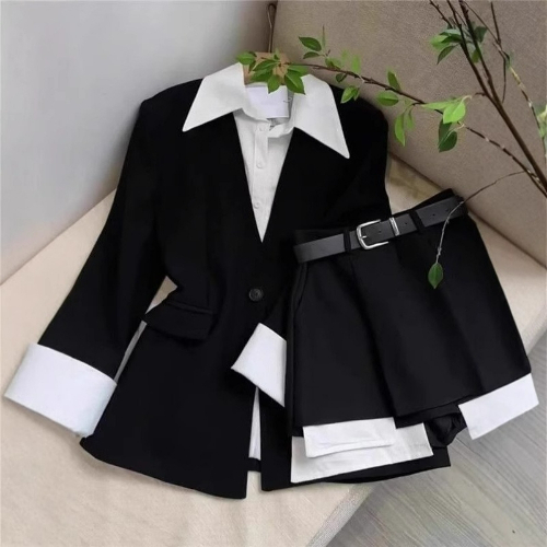 Conjuntos de Saia em Duas Peça - Women'S Fashion Blazer avaliação e preço