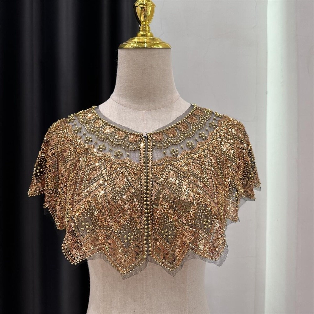 Xale Vintage com Lantejoulas e - Women'S Fashion Of The 1920S avaliação e preço