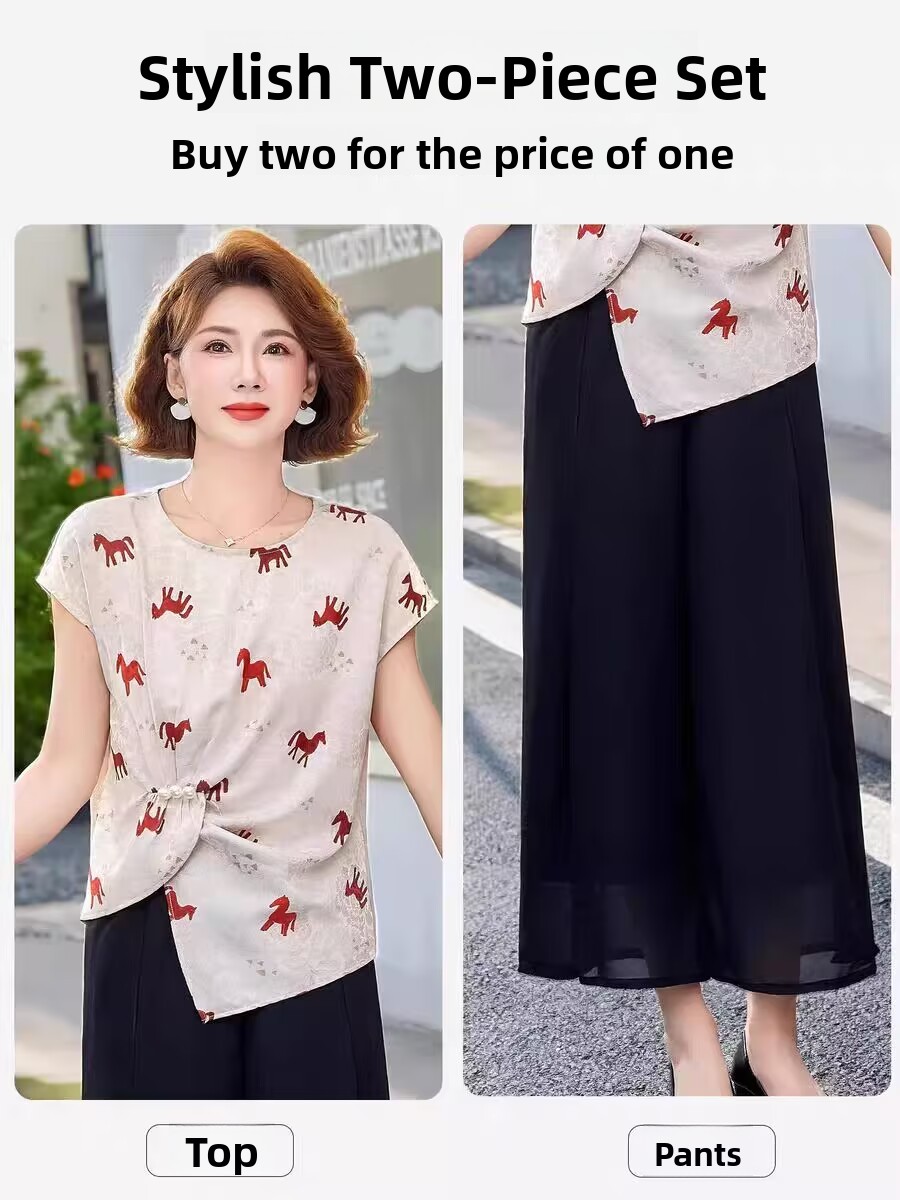 Conjunto Feminino Elegante de  - Women Fashion Over 50 avaliação e preço
