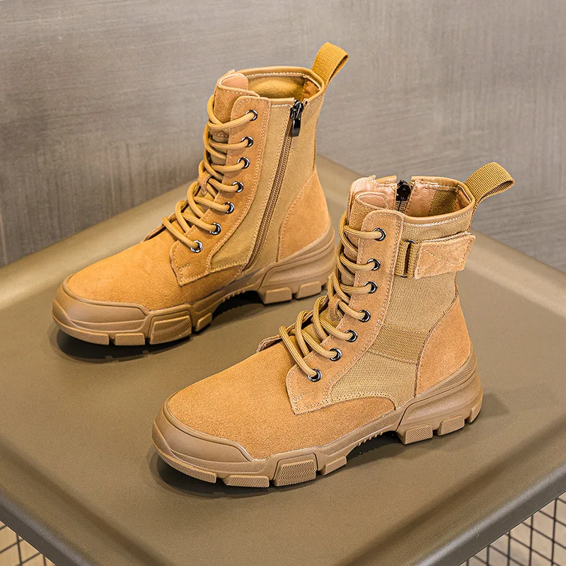 Botas Femininas de Couro da Mo - Women'S Fashion Hiking Boots avaliação e preço