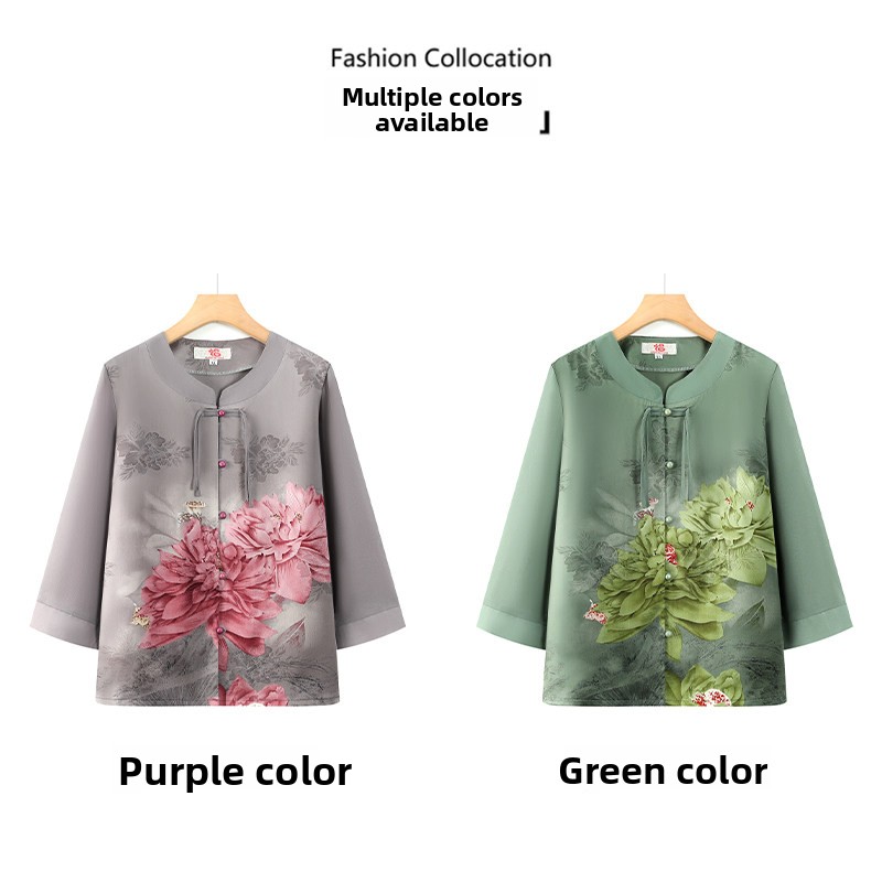 Blusa Elegante de Manga Média  - Women Fashion Over 60 avaliação e preço