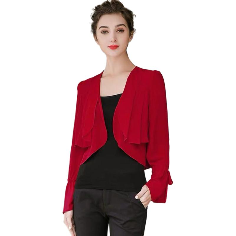 Mulheres babados manga fina ca - Kimono Cardigan Women avaliação e preço