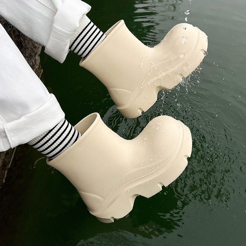 Novas Botas de Chuva Modernas  - Women'S Fashion Hiking Boots avaliação e preço