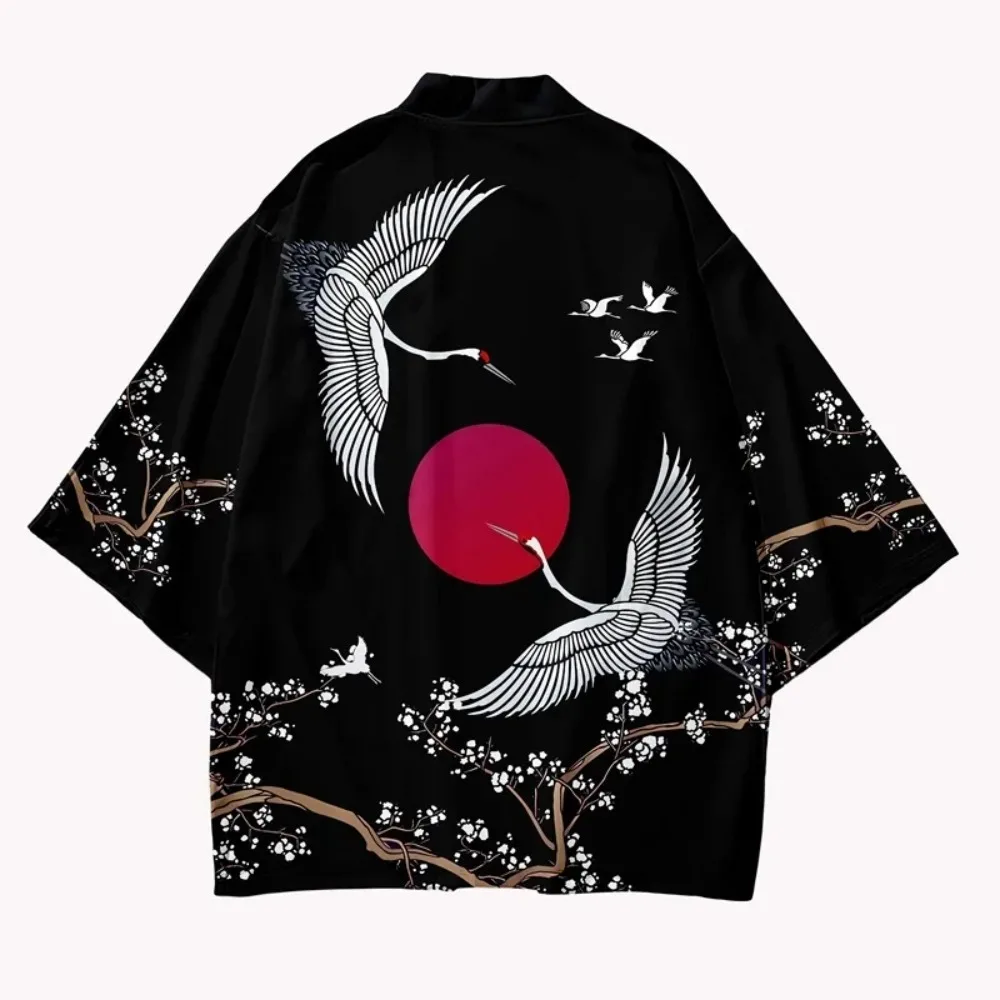 Guindaste padrão impressão qui - Kimono Cardigan Women avaliação e preço