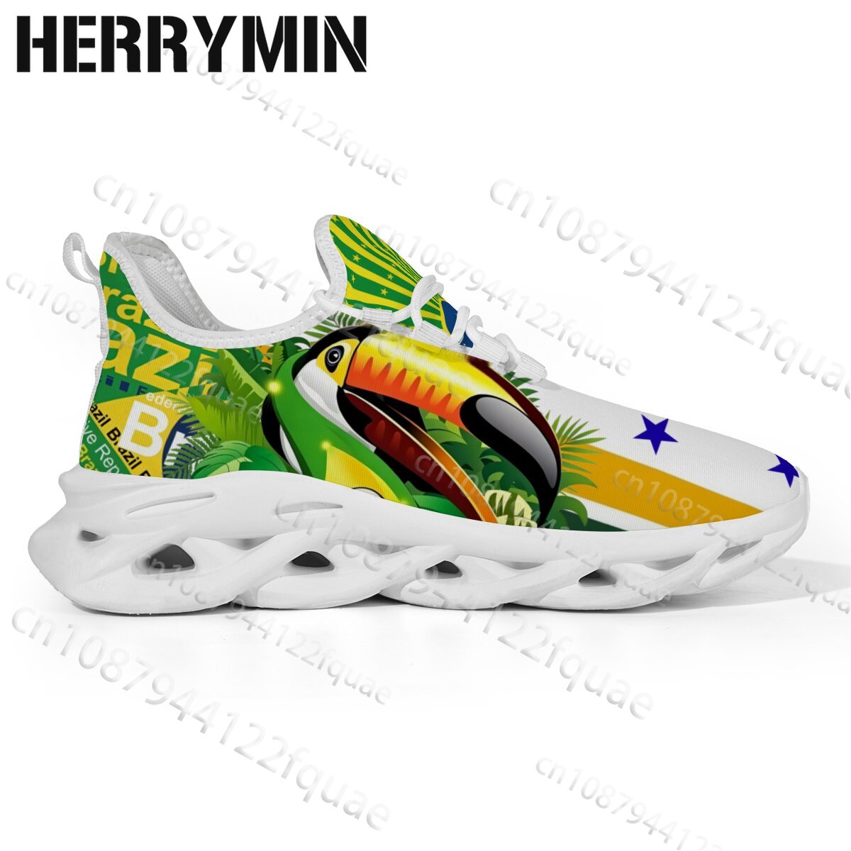 Tênis Unissex com Estampa da B - Women'S Yellow Fashion Sneakers avaliação e preço
