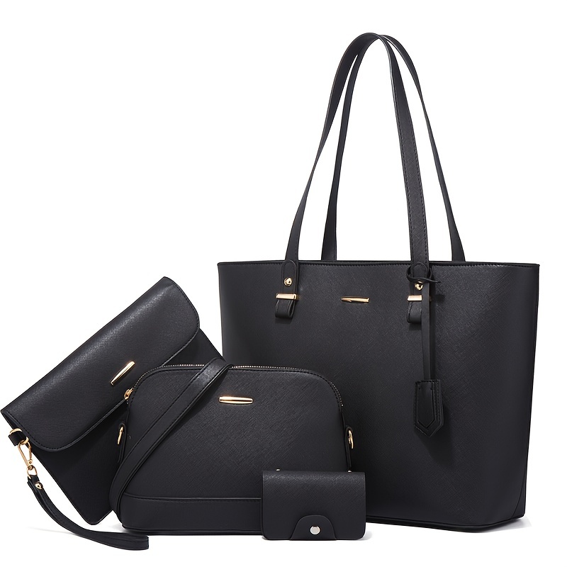 4 pçs moda feminina conjuntos  - Crossbody Bag Women avaliação e preço