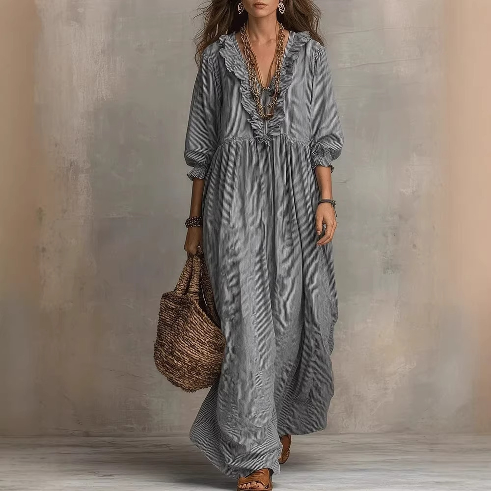 Novo Vestido Casual de Moda co - Women'S Fashion Website avaliação e preço
