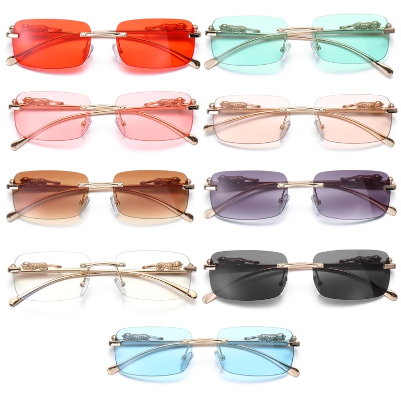 Óculos de Sol Sem Armação para - Women'S Fashion Eyewear avaliação e preço