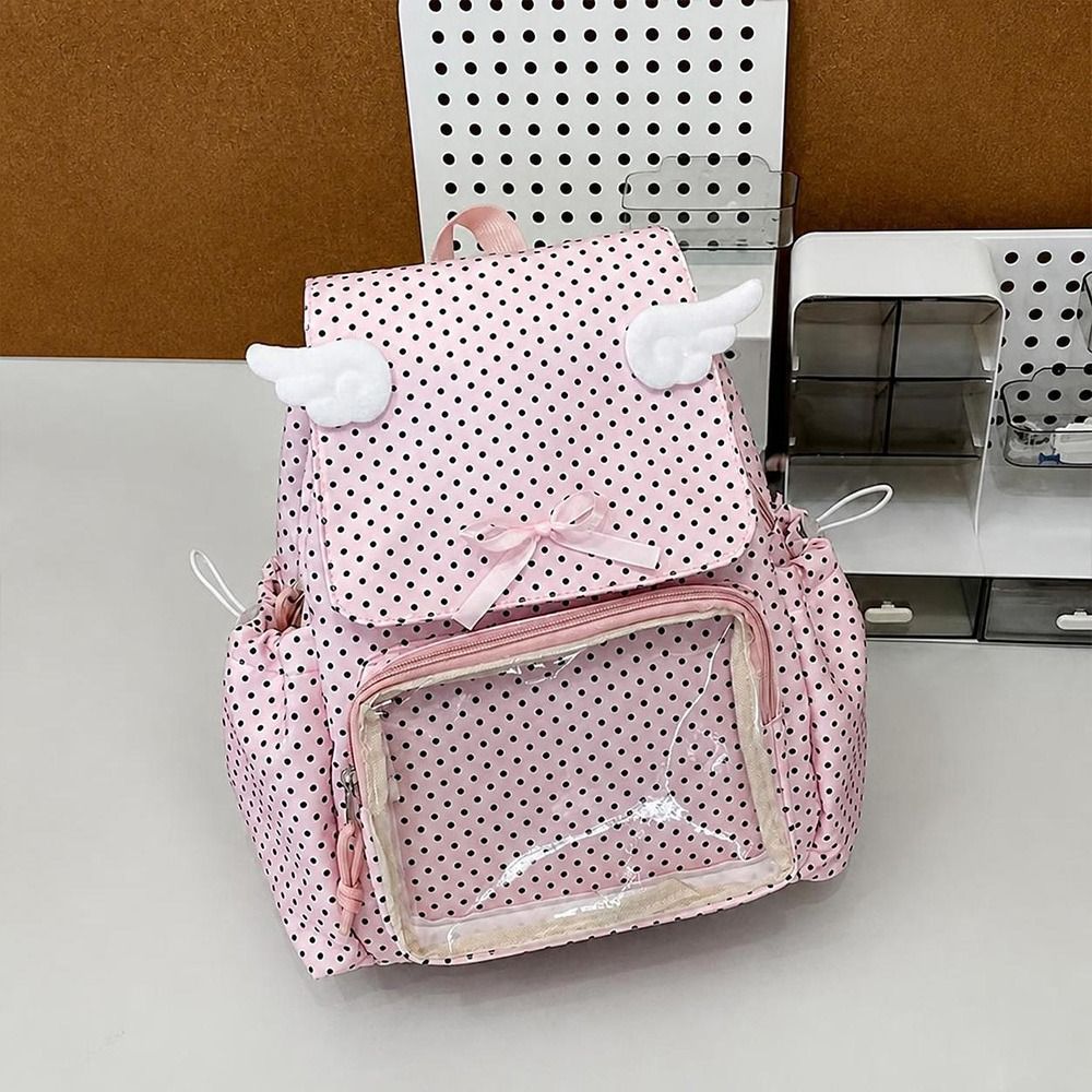 Nova Mochila Escolar de Bolinh - Women'S Fashion Backpack avaliação e preço