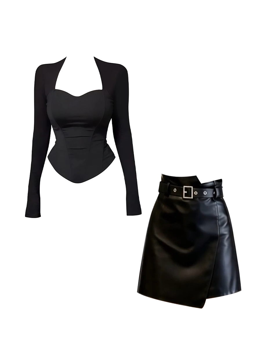 Conjunto de Saia e Blusa de Ma - Women'S Young Fashion avaliação e preço