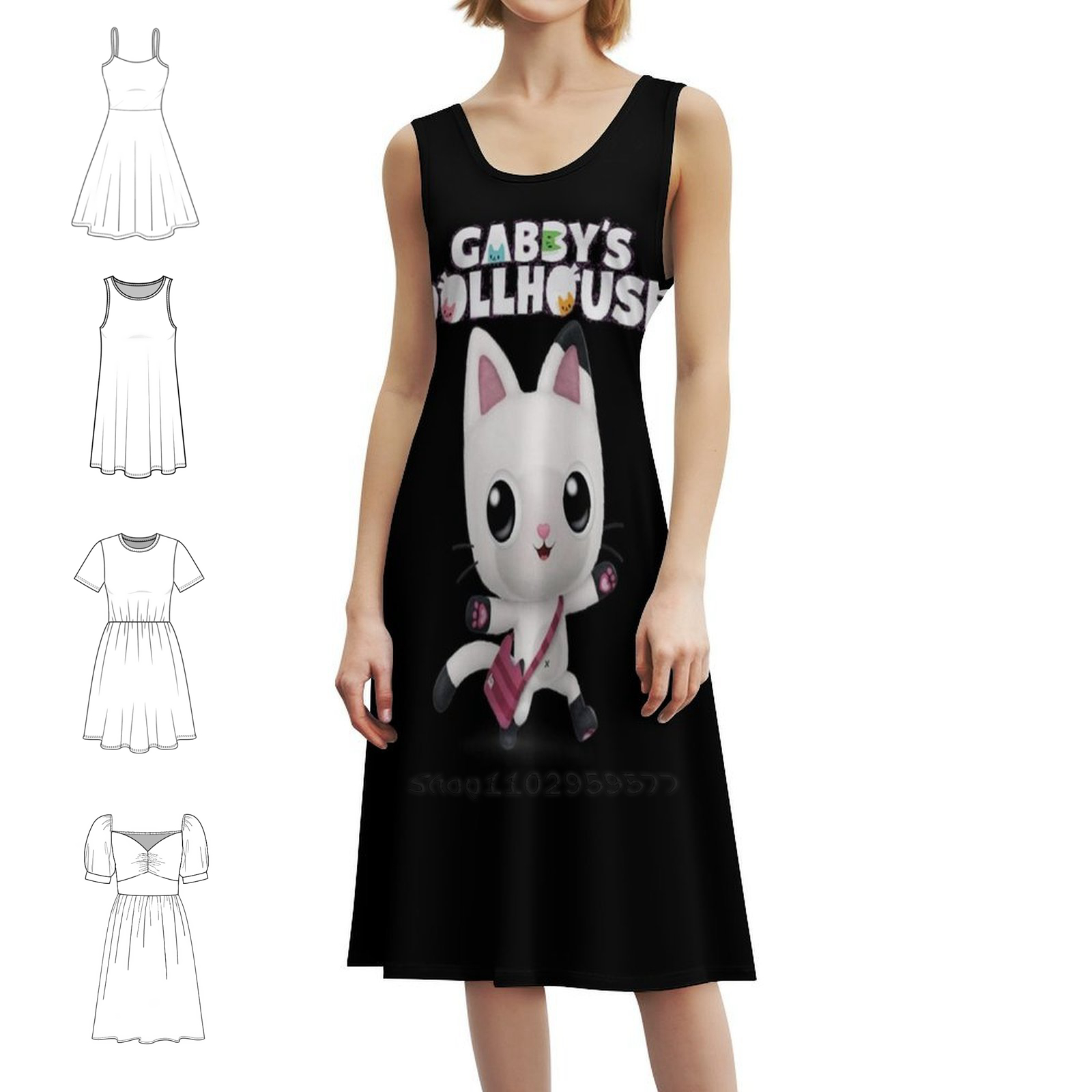 Gabby casa de bonecas boho chi - Women Fashion Gown avaliação e preço