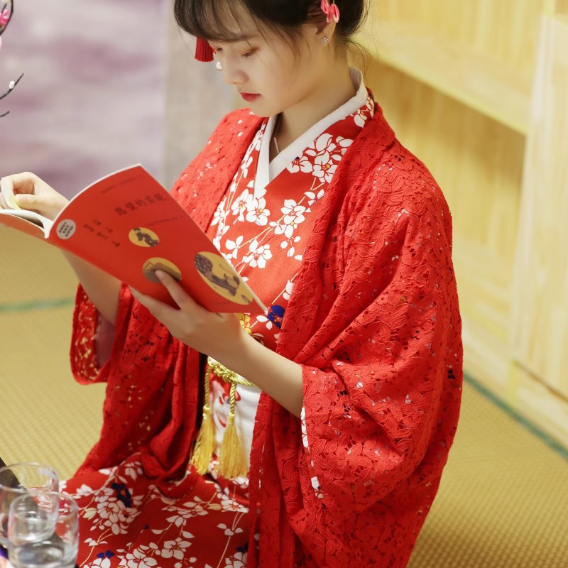 Estilo japonês haori quimono c - Kimono Cardigan Women avaliação e preço
