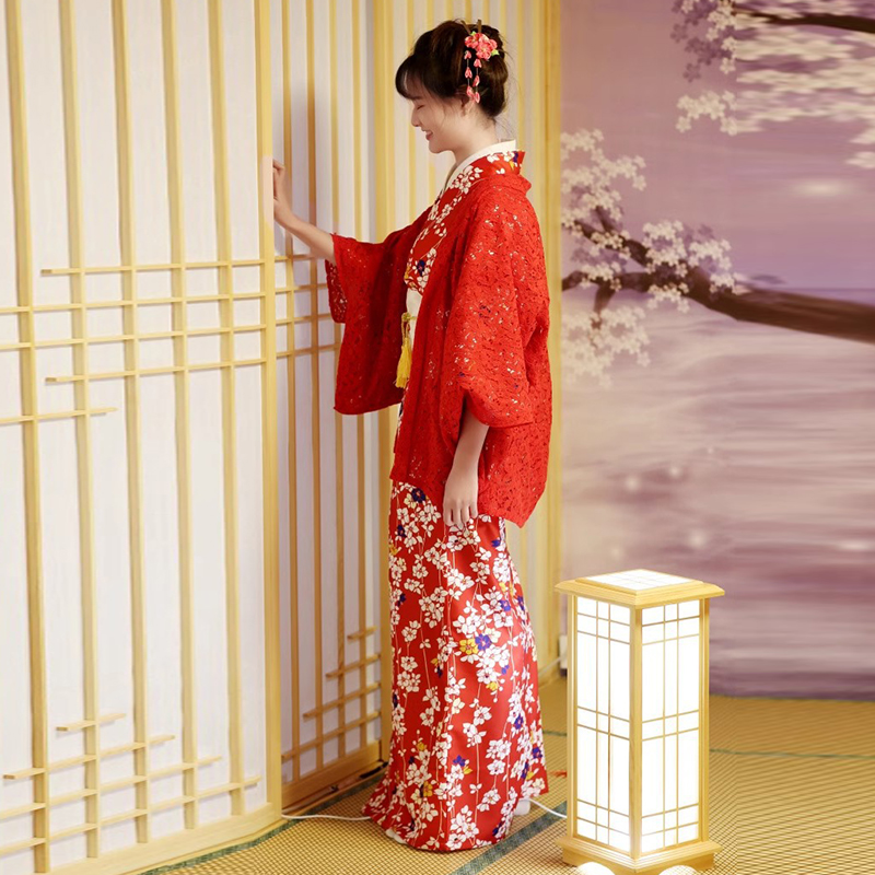 Estilo japonês haori quimono c - Kimono Cardigan Women avaliação e preço