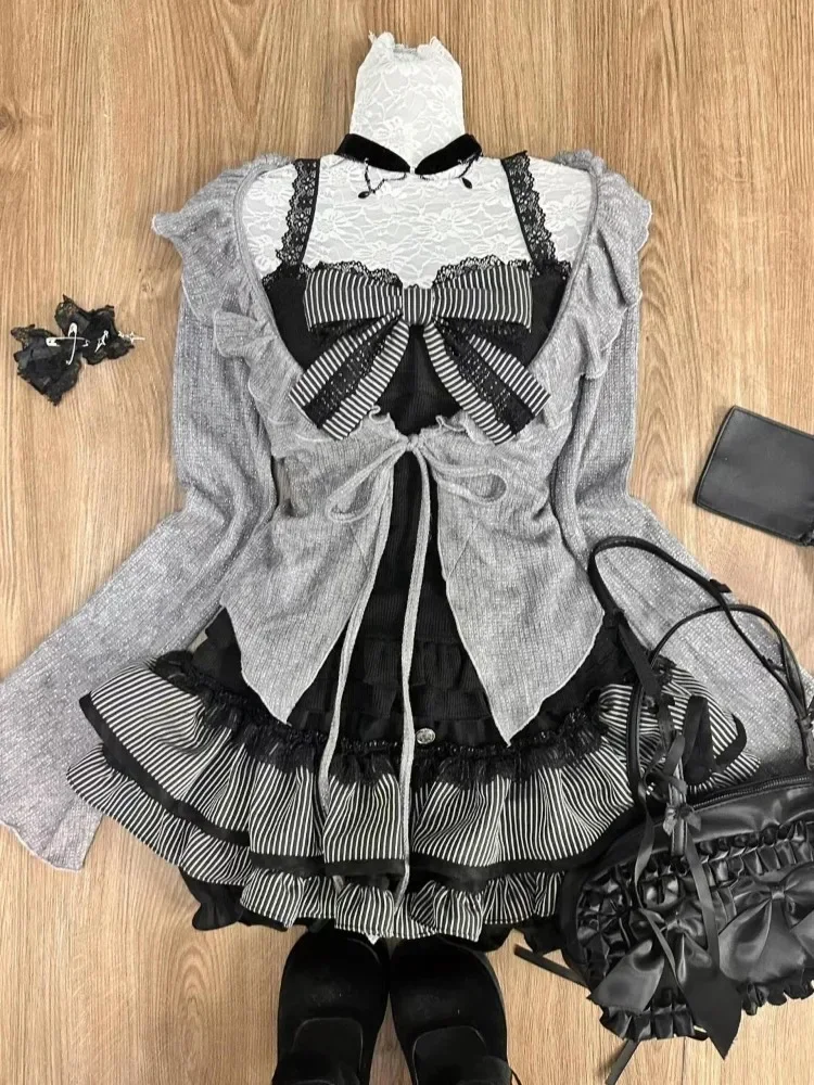 Doce lolita vintage ternos fem - Corset Top Boned avaliação e preço